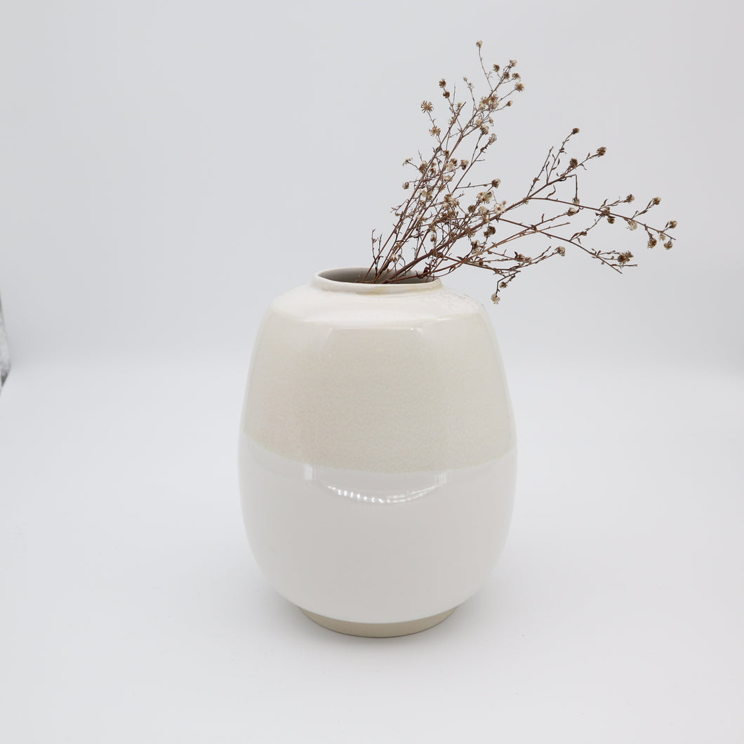 Beautiful large white vase